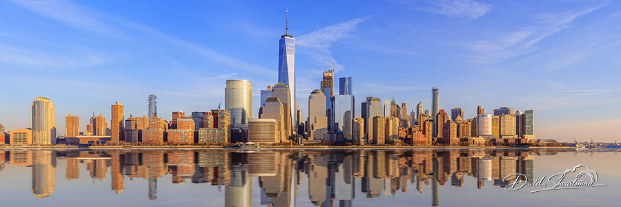 Lower Manhattan Skyline and One World Trade Center, New York City, New York, USA, New York, New York